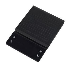 Water Flow Rate and Timer Function, Free Switching of Ounce/kg Units, Electronic Espresso <b>Scale</b> - Product Image 1