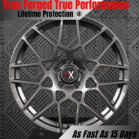 Rines Forjados Personalizados de Alta Calidad, Monobloque, Multirradio, 18-24, 5x114.3/120/112, VeroX, Acabado Cromado, para M3, M4, M5, RS4, S6, RS6, G30