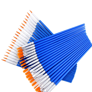 Set di 1 Pennello Dettagliato per Bambini, Pennello Piatto Piccolo con Setole in Nylon e Manico in Plastica per Pittura Artistica, Kit all'Ingrosso - Product Image 1