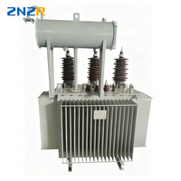 Dış Mekan Yüksek Gerilim Güç Trafosu 315KVA Trifaze 35kV~220kV 50/60Hz Yağlı Tip Güç Trafosu 415V 220V Çıkışlı