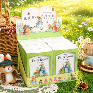 Licensed <strong>Peter</strong> <strong>Rabbit</strong> Forest Gathering Surprise Box Whole Set Cute Plush Keychain <strong>Toy</strong> Collection - Product Image 5