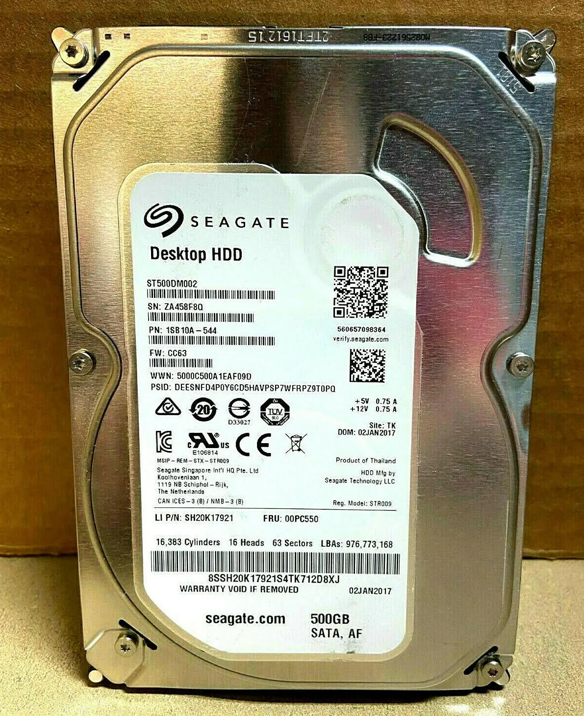 뜨거운 판매 hdd 500GB 1TB 2TB 3TB 4TB 6TB 8TB 10TB 12TB 14TB 16TB 3.5 인치 하드 디스크