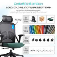 Milieu Du Dos Support Lombaire Fauteuil Visiteur Personnel De Travail Exécutif Ergonomique Chaise De Bureau