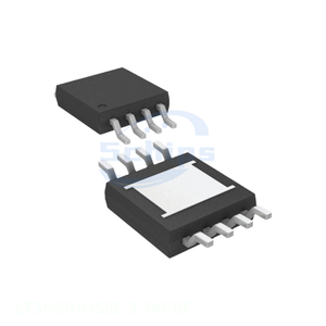 Gestion de l'alimentation (PMIC) 8 TSSOP, 8 MSOP (0,118\", 3,00 mm de largeur) Circuit intégré à borne exposée REG BUCK 3,3 V 1,2 A 8MSOP En stock LT3663HMS8E-3.3 # - Product Image 1