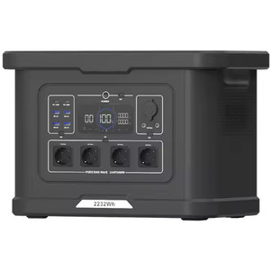 Cách Mạng 2400W 2232wh Hot-Bán Di Động Năng Lượng Mặt Trời Trạm Điện Cho Cắm Trại Ngoài Trời Và Nhà Sao Lưu - Product Image 1