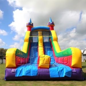 Parcours d'obstacles gonflable commercial en PVC de 70 pieds pour enfants, château gonflable pour activités extérieures, églises, écoles, carnavals - Product Image 5