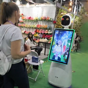 Фотобудка <span class=keywords><strong>FANTASY</strong></span> VIEW 32 дюйма с искусственным интеллектом, настраиваемая, металлическая, с Wi-Fi, совместимая с iPad и зеркальными камерами, для индивидуальных и групповых портретов - Product Image 3