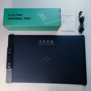 Elektrische Verwarming Lade Met Instelbare Temperatuur Opvouwbare Voedsel <span class=keywords><strong>Warmer</strong></span> Snelle Verwarming Voedsel <span class=keywords><strong>Warmer</strong></span> Hete Plaat Placemat Siliconen - Product Image 5