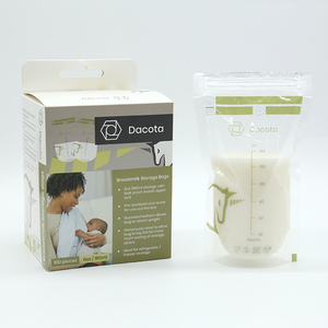 <span class=keywords><strong>Bolsas</strong></span> de almacenamiento de <span class=keywords><strong>leche</strong></span> materna preesterilizadas con doble cremallera de seguridad <span class=keywords><strong>para</strong></span> bebés - Product Image 2