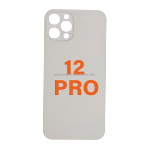 Cubierta trasera con orificio para cámara grande para Iphone 12 Pro Piezas de repuesto de calidad superior Vidrio trasero para iPhone 12 Pro - Product Image 2