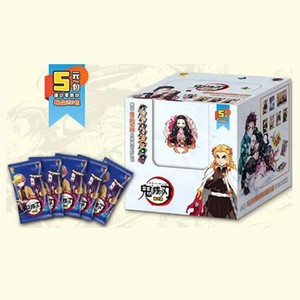 <span class=keywords><strong>Google</strong></span> giapponese anime demone Slayer carte famiglia bambini regalo natale tavolo giocattoli gioco ragazzo cacciatrice fantasma carta raccogli - Product Image 5