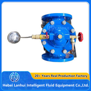 Hoge kwaliteit 100X afstandsbedienbare ductiele gietijzeren drijfklep hydraulische balstructuur algemene drukregelklep - Product Image 3