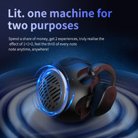 Casque audio sans fil Bluetooth 5.4, technologie sonore directionnelle, effet lumineux coloré, écouteurs à crochet d'oreille ENC, double connexion