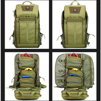 Sac à dos tactique de survie d'urgence pour le camping, sac EDC, sac à dos médical pour la chasse en plein air, sac à dos imperméable de premiers secours, thérapeute