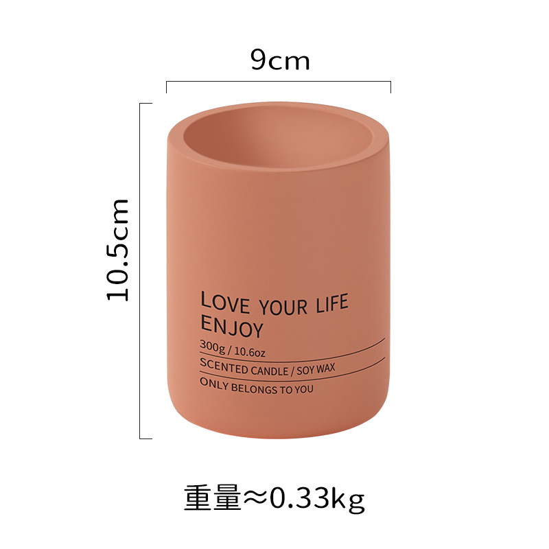 Pot de fleur Ak209 orange foncé 9105 sans trous