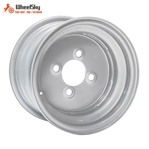 Roues de <span class=keywords><strong>remorque</strong></span> européennes en acier Wheelsky Factory OEM ET1060402-S 10x6.0 <span class=keywords><strong>4x100</strong></span> <span class=keywords><strong>10</strong></span> <span class=keywords><strong>pouces</strong></span>, capacité de charge 900 kg - Product Image 2