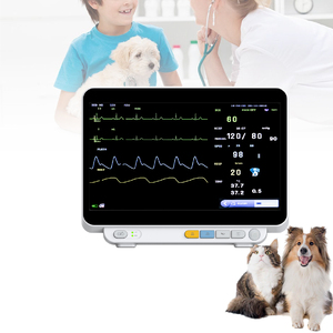 14 Inch Draagbare Veterinaire Multi-Parameter Monitor Aangepaste Huisdier Vitale Functies Monitoring Apparatuur Dierenartsen <span class=keywords><strong>Ecg</strong></span> Machine Monitor - Product Image 3