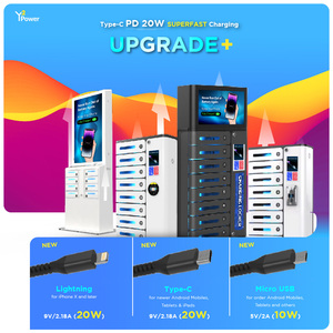 Hot Bán Treo Tường Siêu Nhanh Sạc Lưu Trữ Phí Trạm Y2Power Vox Pro 8 Bay Sạc <span class=keywords><strong>Locker</strong></span> Cho Trường Học Thư Viện Văn Phòng - Product Image 3
