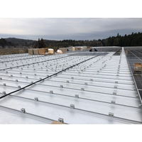Pince de toit à montage solaire Accessoires pour système de montage de panneaux solaires Pince de toit solaire en métal