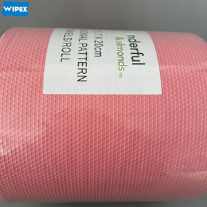 Wipex nhiệm vụ nặng nề không dệt công nghiệp lau đánh bóng Lint miễn phí dùng một lần 70% cellulose 30% PP phòng sạch khăn lau CuộN - Product Image 4