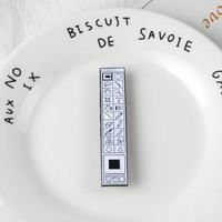 Broche de barre d'outils Photoshop classique unisexe épingles de revers épingles en émail de mémoire d'enfance pour artistes et designers bijoux artisanaux en métal