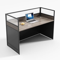 Meubles de bureau de marque renommée, nouvelle version améliorée, bureau en cubicle pour 2 personnes, haute capacité de charge, pour une utilisation quotidienne à long terme