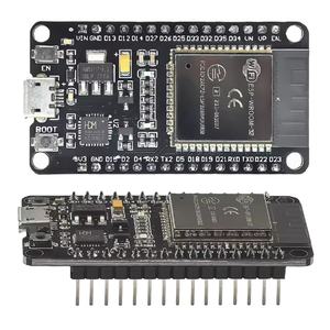 ESP32 CH9102X Development <span class=keywords><strong>Board</strong></span> Module ESP-32S WiFi + Bluetooth Ultra-<span class=keywords><strong>Low</strong></span> <span class=keywords><strong>Power</strong></span> Dual Core Consumo ESP-32 Semelhante para <span class=keywords><strong>Arduino</strong></span> - Product Image 2