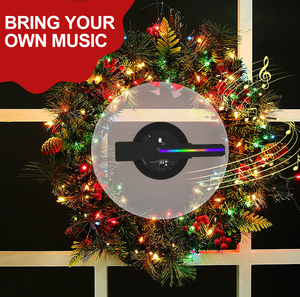 Proyector <span class=keywords><strong>de</strong></span> holograma 3D <span class=keywords><strong>de</strong></span> 13cm, máquina publicitaria, 1 año <span class=keywords><strong>de</strong></span> garantía, ventilador <span class=keywords><strong>de</strong></span> holograma 3D con videoteca gratuita para decoración <span class=keywords><strong>de</strong></span> hogar y oficina - Product Image 3