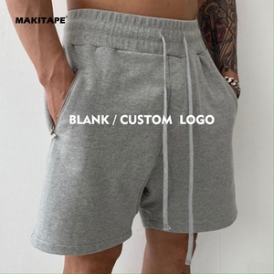 Pantalones Cortos Deportivos para Hombre HG2103, Calidad Premium, Estilo Board Shorts con Logotipo FOG Personalizado, Cintura Media, Largo hasta la Rodilla, Esenciales de Hip Hop - Product Image 3