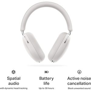 Audífonos Inalámbricos con Cancelación de Ruido Sonos Ace Blancos, Batería de 30 Horas, Audio Espacial Dolby Atmos - Product Image 4