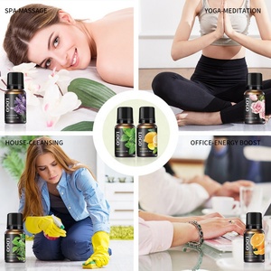 Aceites Esenciales Orgánicos al por Mayor de 10 ml, 100% Puros y Naturales con Aromas de Lavanda, Oliva, Menta, Limón, Árbol de Té y Naranja para el Cuidado de la Piel - Product Image 6