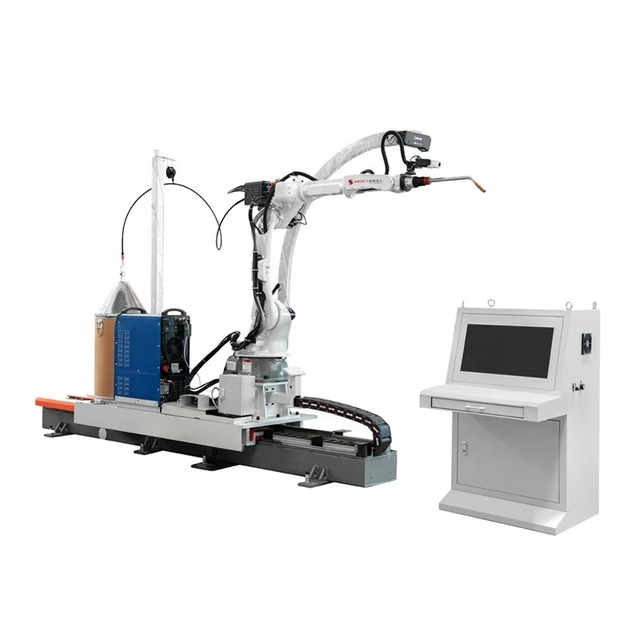 China Factory Direct Gantry Cabinet Steel Structure Welding Robot No Programming No Teaching Automated Cell