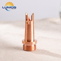 Buse de torche en cuivre SUP-F M16 à soudage continu, pointe anti-prise de feu pour outil de fusion laser à fibre portatif