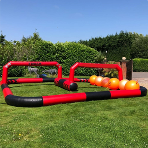 Pista de Autos de Choque Inflable de PVC Grueso para Parque de Atracciones, Pistas de Carreras para Niños, Juego al Aire Libre - Product Image 4