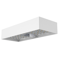 Lampe solaire murale LED extérieure super lumineuse avec 2 modes d'éclairage pour les escaliers, les marches, les clôtures, les cours, les patios et les allées extérieures
