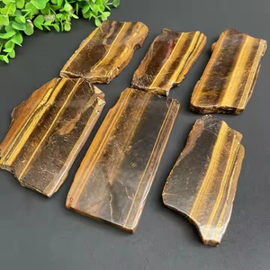 Thạch anh tự nhiên pha lê và vàng Tiger Eye đá phiến quý khoáng sản Kỳ Quan cho kinh doanh Quà Tặng Mô hình sản phẩm - Product Image 1