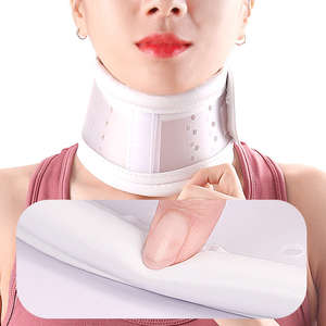 नींद के लिए सार्वभौमिक समायोज्य ग्रीवा कॉलर गर्दन ब्रेस दर्द रीढ़ की हड्डी के दबाव से राहत देता है - Product Image 3