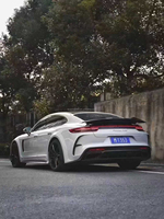 Kit carrosserie en fibre de carbone pour Porsche Panamera 971, style MSY, pour mise à niveau 971 : Pare-chocs, Jupes latérales, Diffuseur, Spoiler, Élargisseurs d'ailes, Capot