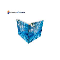 Pantalla LED Impermeable de Alta Luminosidad y Resolución P4 P5 P6 P8 P10 SMD, Pantalla LED para Publicidad Exterior IP66
