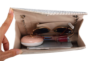 Cina all'ingrosso busta Elegante raso in rilievo <span class=keywords><strong>da</strong></span> <span class=keywords><strong>sera</strong></span> sacchetti di frizione per le donne - Product Image 6