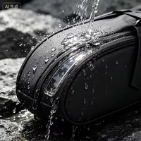 YOUK Sacoche de cadre de vélo imperméable, sacoche de tube supérieur, sacoche avant pour téléphone, pochette d'accessoires de cyclisme, sacoche triangulaire – Meilleures ventes