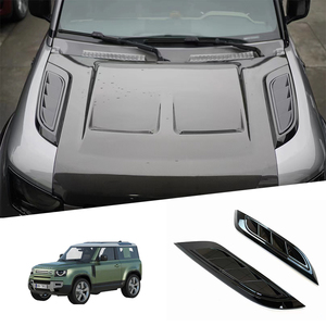Cubierta embellecedora de salida de aire para capó de motor delantero, accesorios exteriores para <span class=keywords><strong>land</strong></span> <span class=keywords><strong>rover</strong></span> defend 2022 2023, gran oferta - Product Image 1