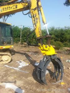 MONDE Série MWR Grappin hydraulique double cylindre de haute qualité pour excavatrice - Moteur de griffe de démolition rotatif HARDOX450/500 - Product Image 5