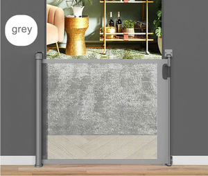 Barrière d'<span class=keywords><strong>escalier</strong></span> rétractable de sécurité pour bébé, barrière pour enfants - Product Image 4