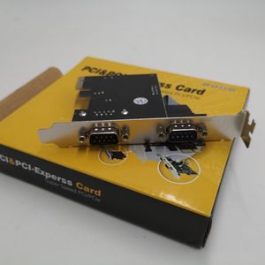 Tarjeta serie Pci Express de 2 puertos Rs232 Db9 para expansión interna de escritorio - Product Image 2