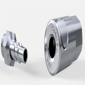 Accouplement rapide modulaire Stubli RBE 30 mm à bouton-poussoir pour le traitement des barres d'acier - Product Image 3