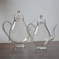 Théière en verre turc/marocain 400ml/600ml théière/théière turque théière en verre