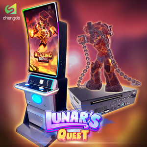 เครื่องเกมอาร์เคด 43 นิ้ว 1 ผู้เล่น สินค้าขายดี คุณภาพเยี่ยม ซอฟต์แวร์เกม Lunar's Quest มีจำหน่าย - Product Image 1