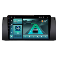 Lecteur radio android de voiture à puce sans fil 5G WIFI 6 pour BMW X5 E39 1996-2003 dvd navigation GPS BT5.4 a Auto sans fil Carplay