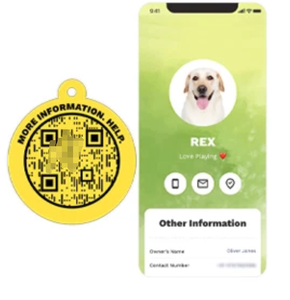 Etiqueta para mascotas impermeable RFID/NFC duradera con logotipo personalizado al por mayor para identificación de perros con protocolo ISO14443A - Product Image 6